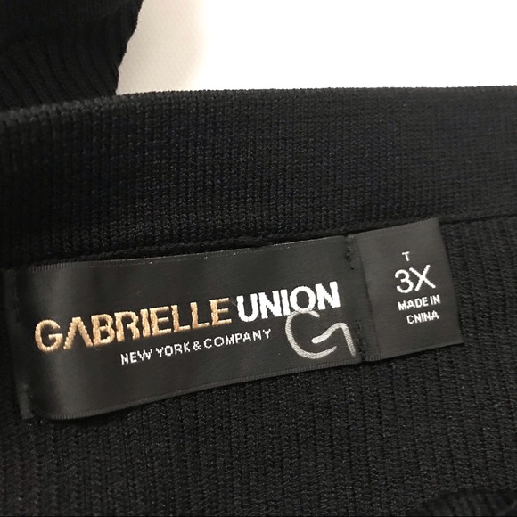 NY&C Off The Shoulder Sweater Size 3X Bell Sleeve - Picture 2 of 5